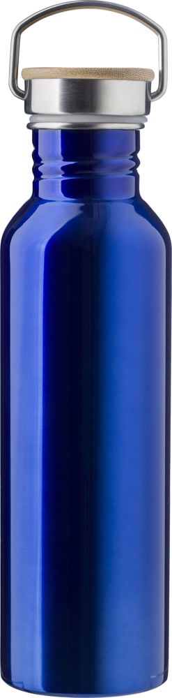 RVS drinkfles Poppy - met logo of onbedrukt bestellen - Blauw