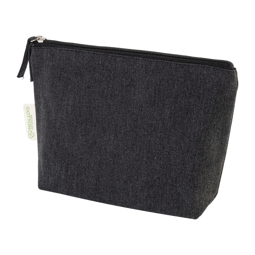 Cospex - make-up tas van gerecycled katoen - kopen of bedrukken - Zwart