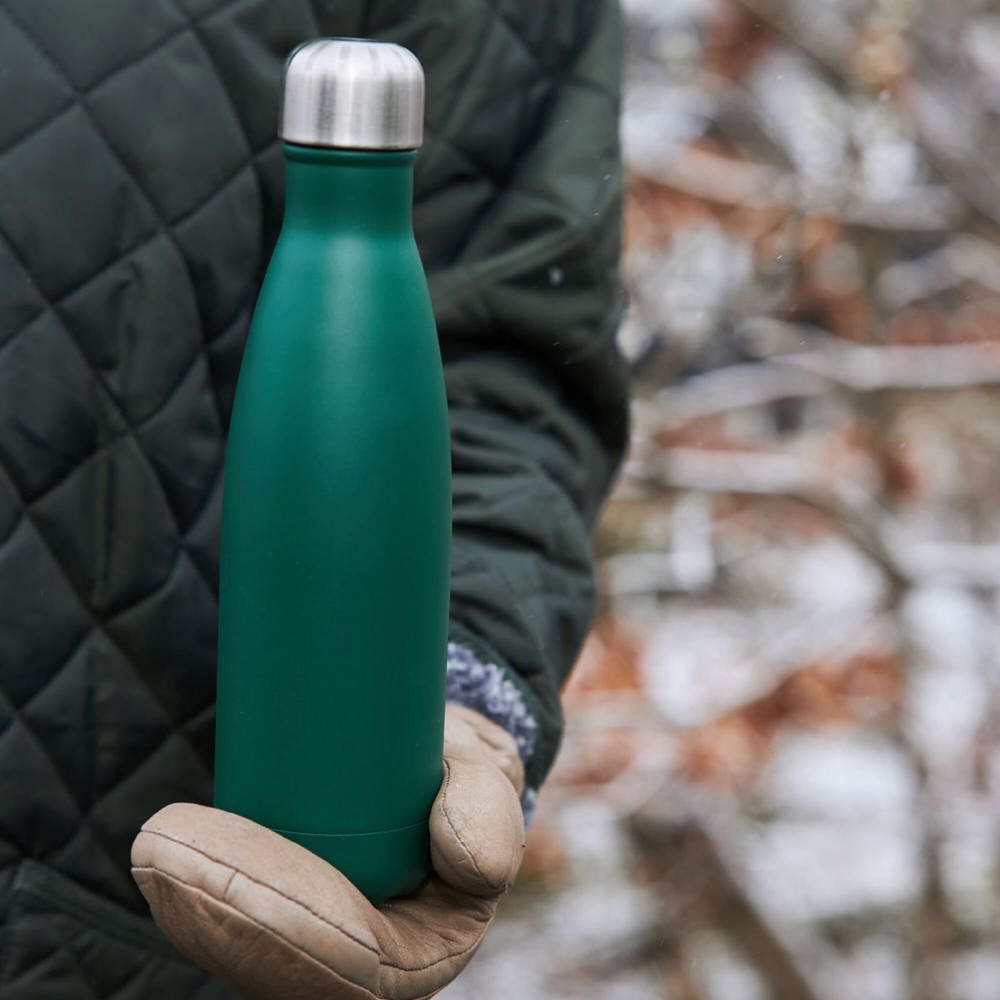 Sagaform Nils stalen fles gepoedercoat 500 ml