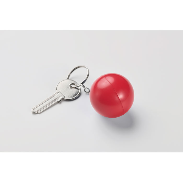 CIRKELY - PU balvormige sleutelhanger