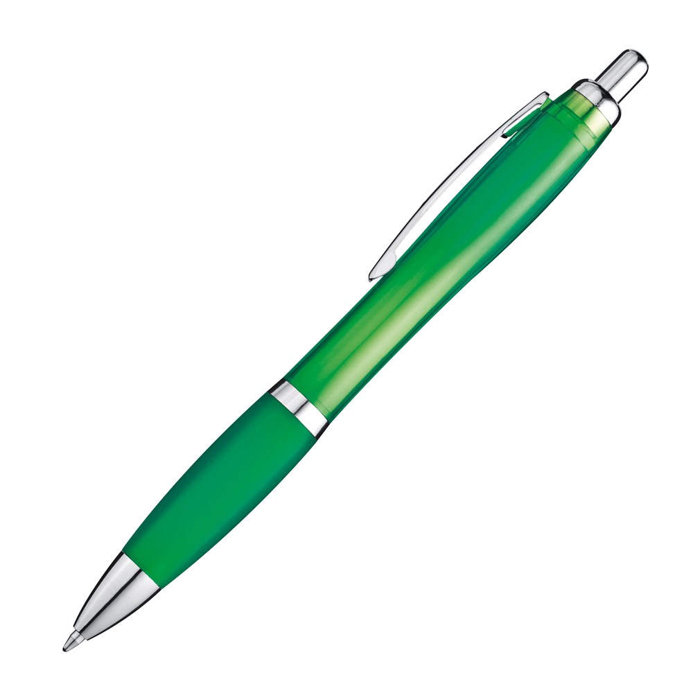 Pen met zilveren metalen clip