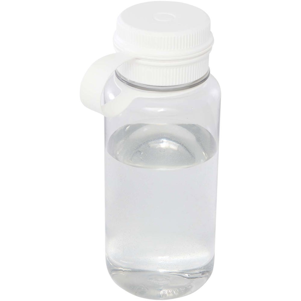 Ryder 900 ml RCS gecertificeerde RPET sportfles met multifunctioneel deksel - met logo of onbedrukt bestellen - Wit