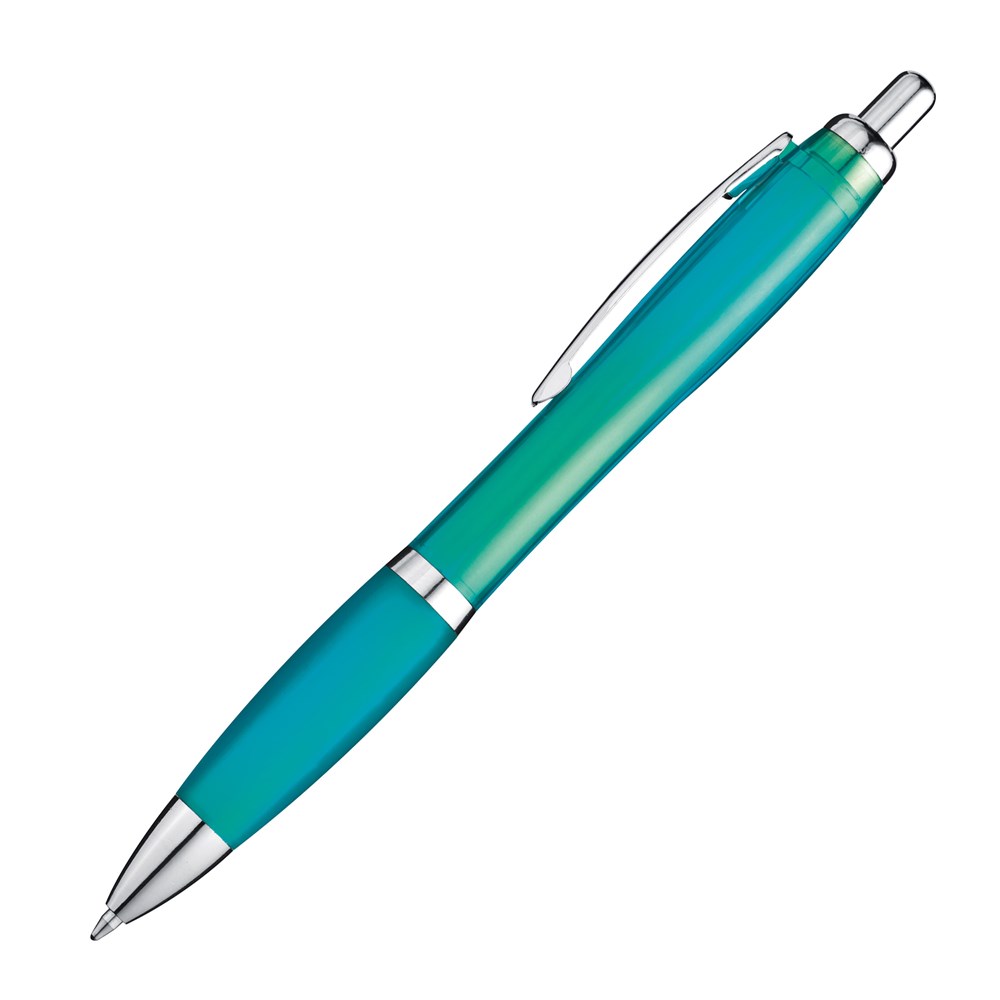 Pen met zilveren metalen clip