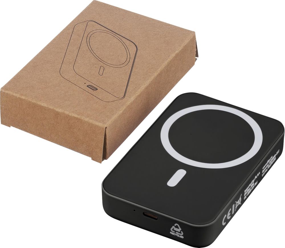 Gerecyclede draadloze oplader powerbank Meno