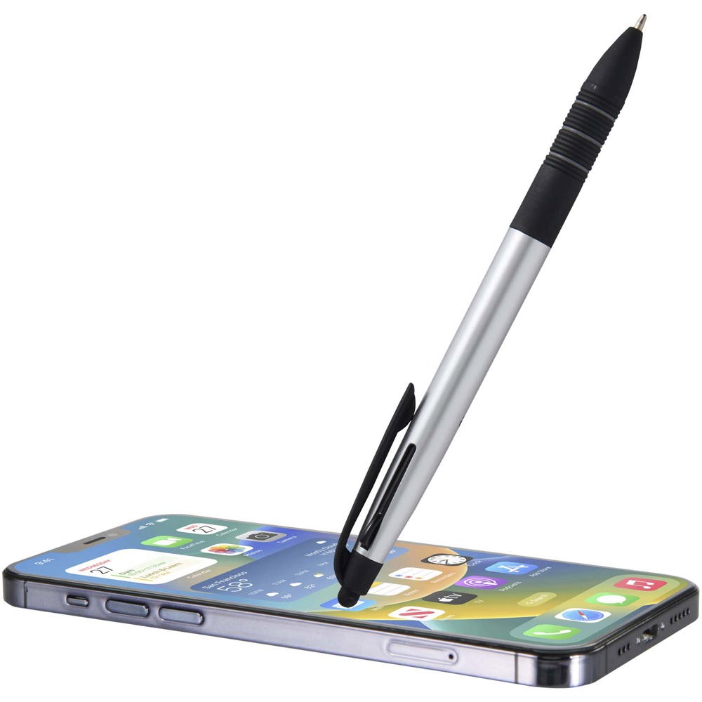 Trine 3-in-1 RCS gerecycleerde balpen met stylus