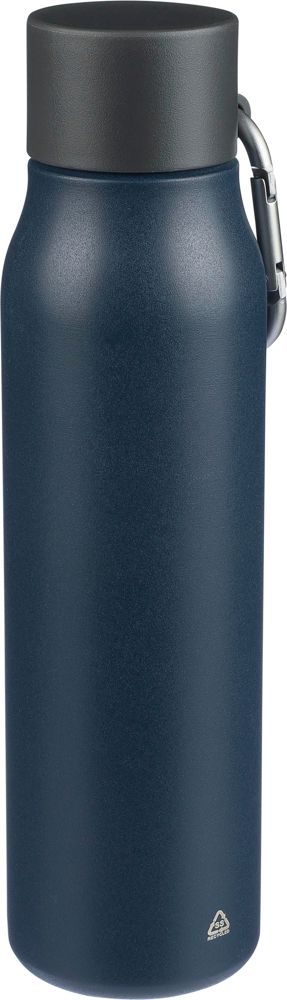 Gerecyclede dubbelwandige roestvrijstalen drinkfles (600 ml) Cassian