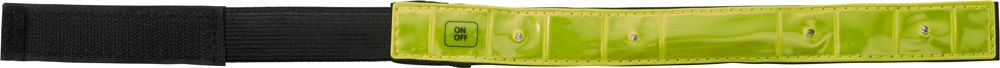 Nylon (500D) en PVC reflecterende strap met licht Anni - voor bedrijven en relatiegeschenken