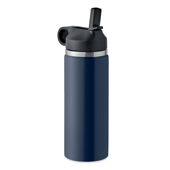 IVALO - Dubbelwandige fles 500 ml - kopen of bedrukken - Marineblauw