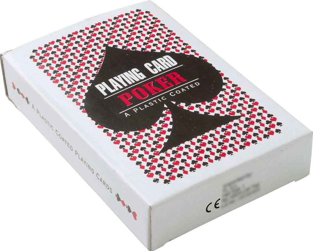Kartonnen box met speelkaarten Anton