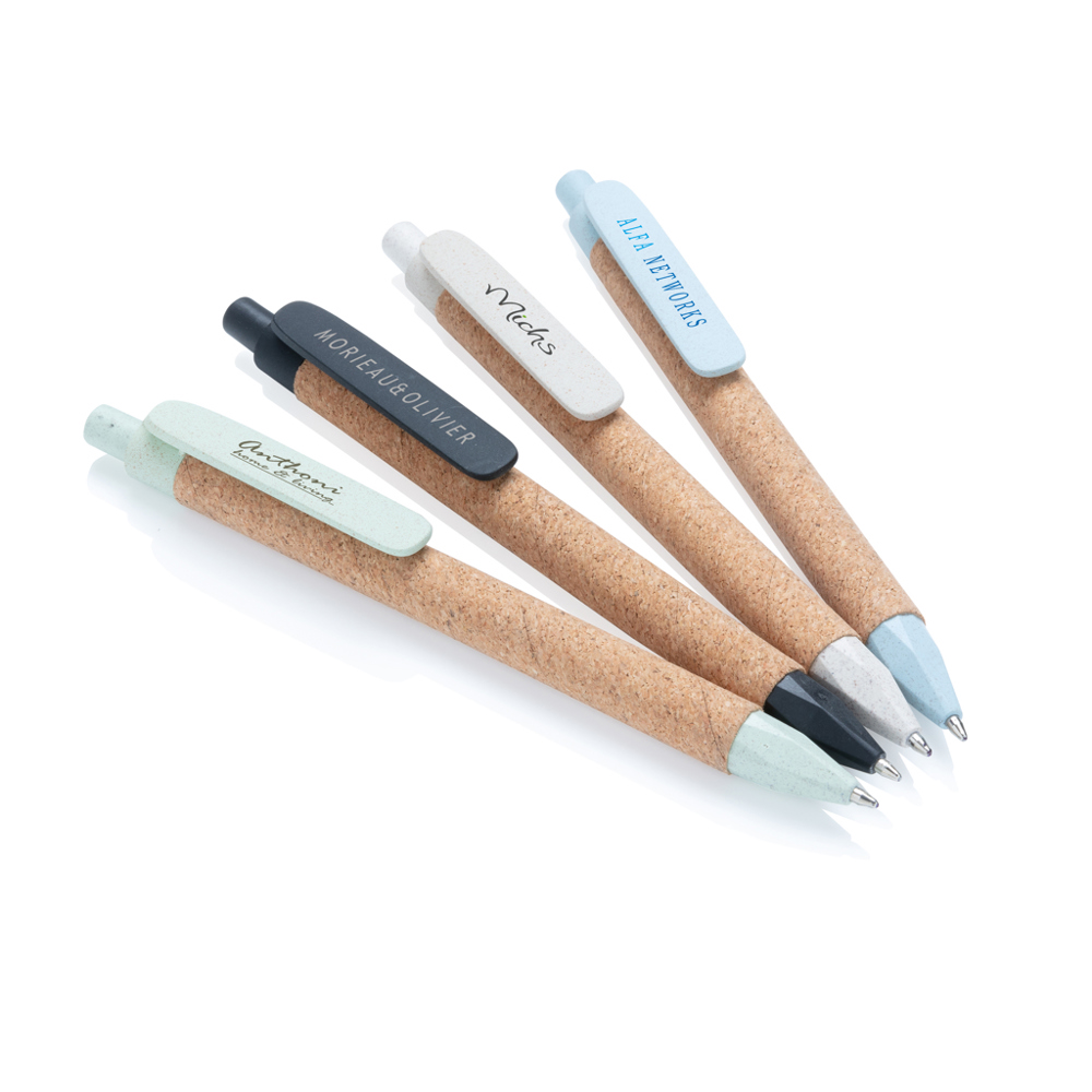 Write tarwestro en kurk pen - met logo of onbedrukt bestellen