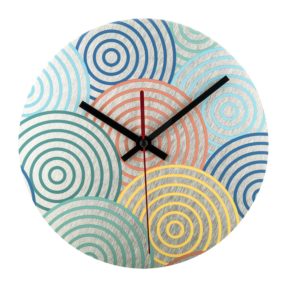 BeTime Alu D - wandklok - voor bedrijven en relatiegeschenken