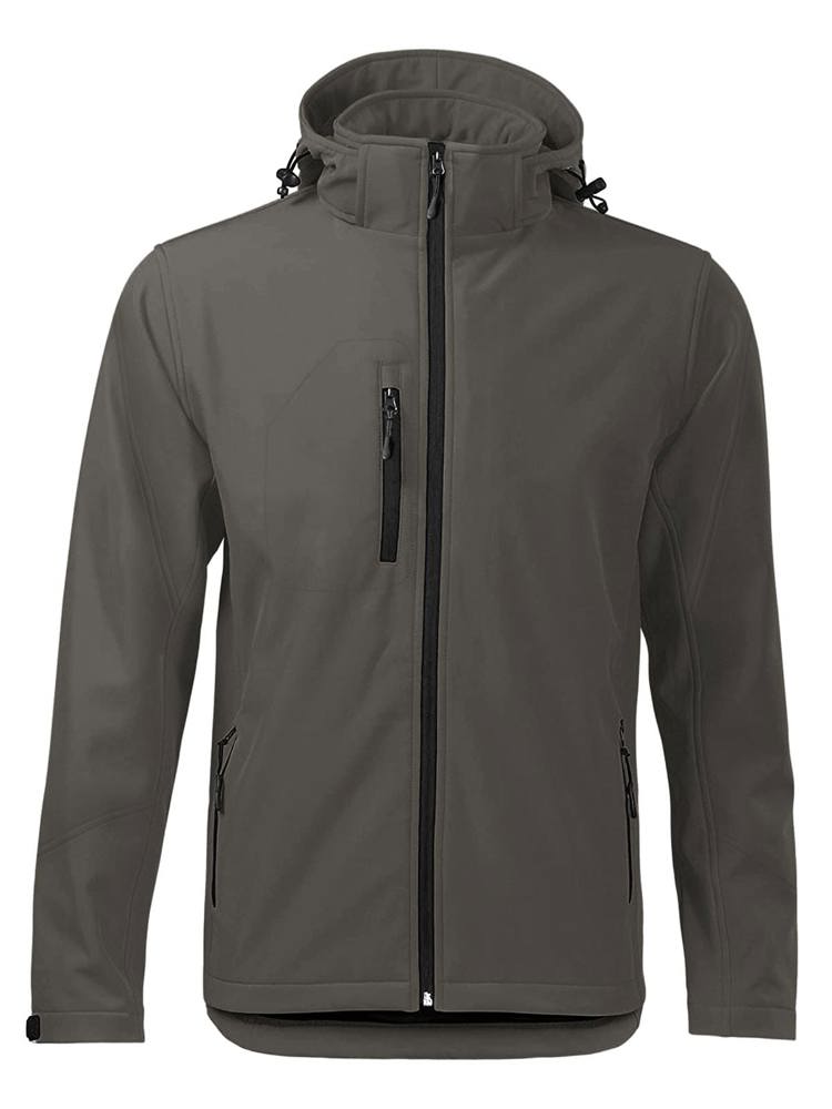 BS Storm dames softshell jas, 340 gr/m² - kopen of bedrukken - Donkergrijs (PMS 7540C)