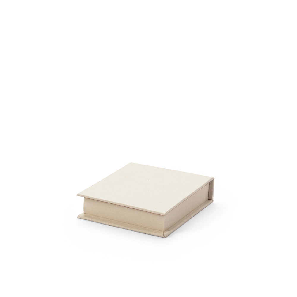 KAIRON. 2-in-1 kantoorset, gemaakt van 100% gerecycled papier, met 6 plaknotities