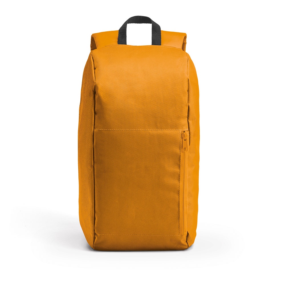 LUGANE. 600D polyester rugzak - met logo of onbedrukt bestellen - oranje
