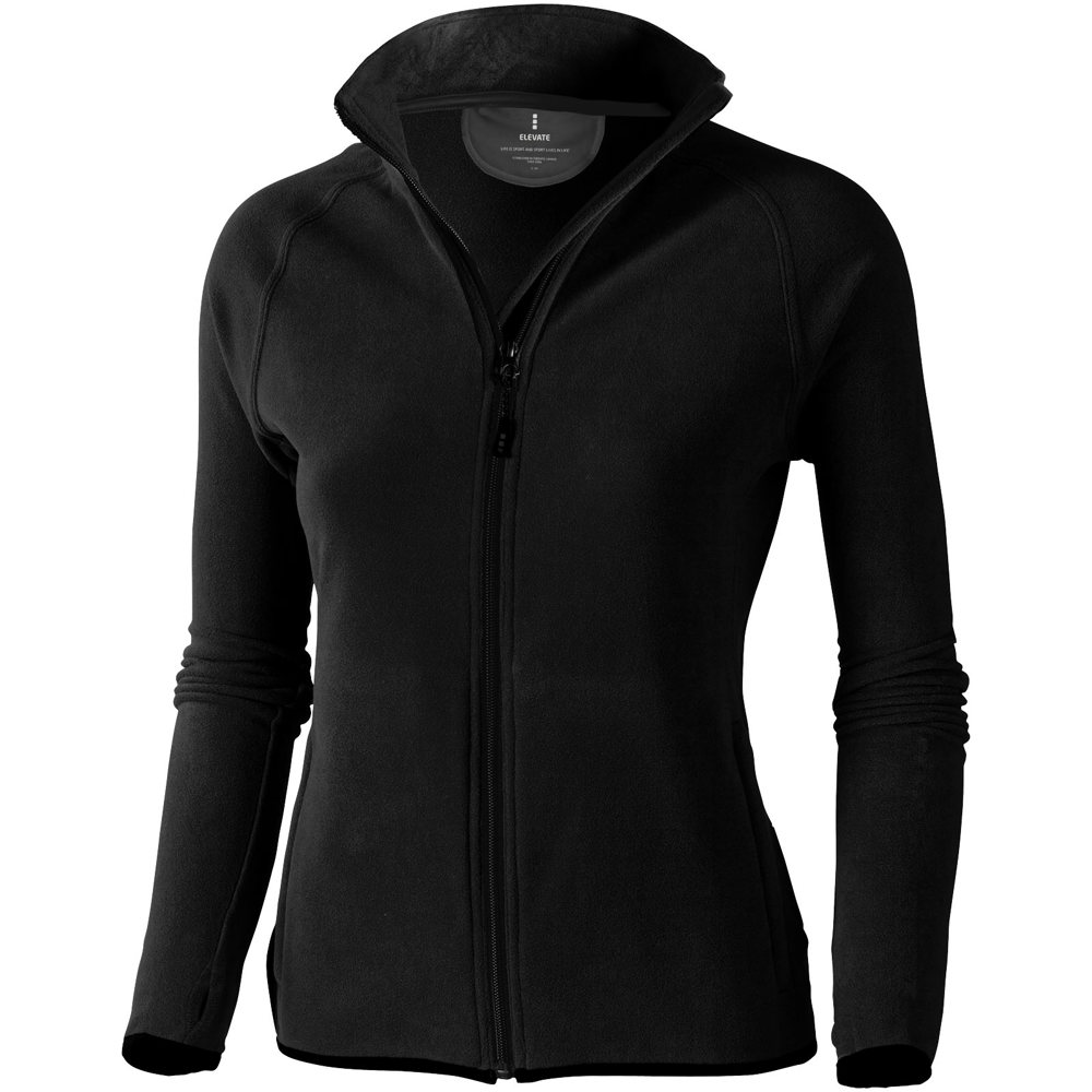 Brossard fleece dames jas met ritssluiting - kopen of bedrukken - zwart