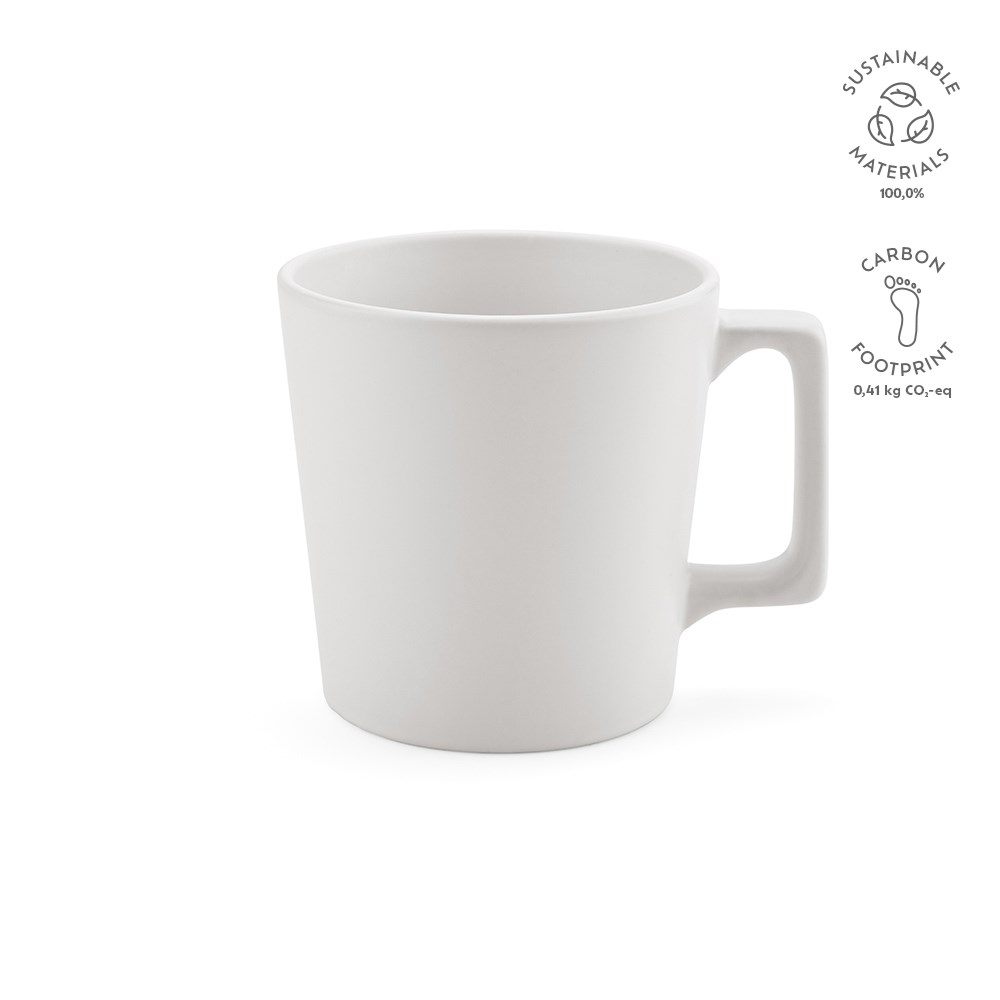 Thames 350 Mok Keramisch 360 ml - voor bedrijven en relatiegeschenken - Wit