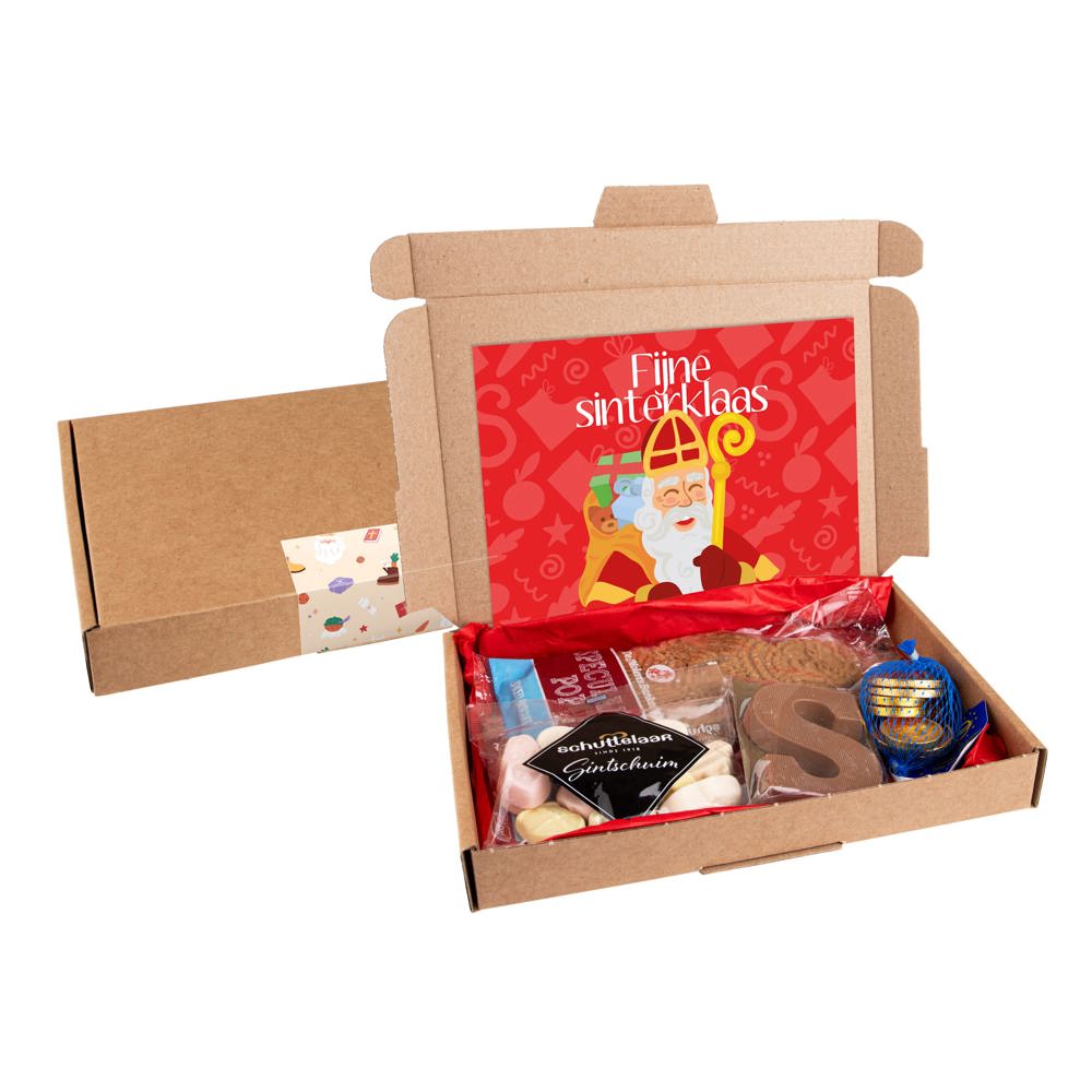 Sinterklaas brievenbusdoosje A5-2 | Sintfavoriet XL - voor bedrijven en relatiegeschenken