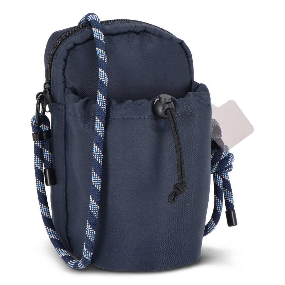 Hydrate Everyday Essentials pouch met paracord draagkoord - bedrukt of onbedrukt verkrijgbaar - Donkerblauw