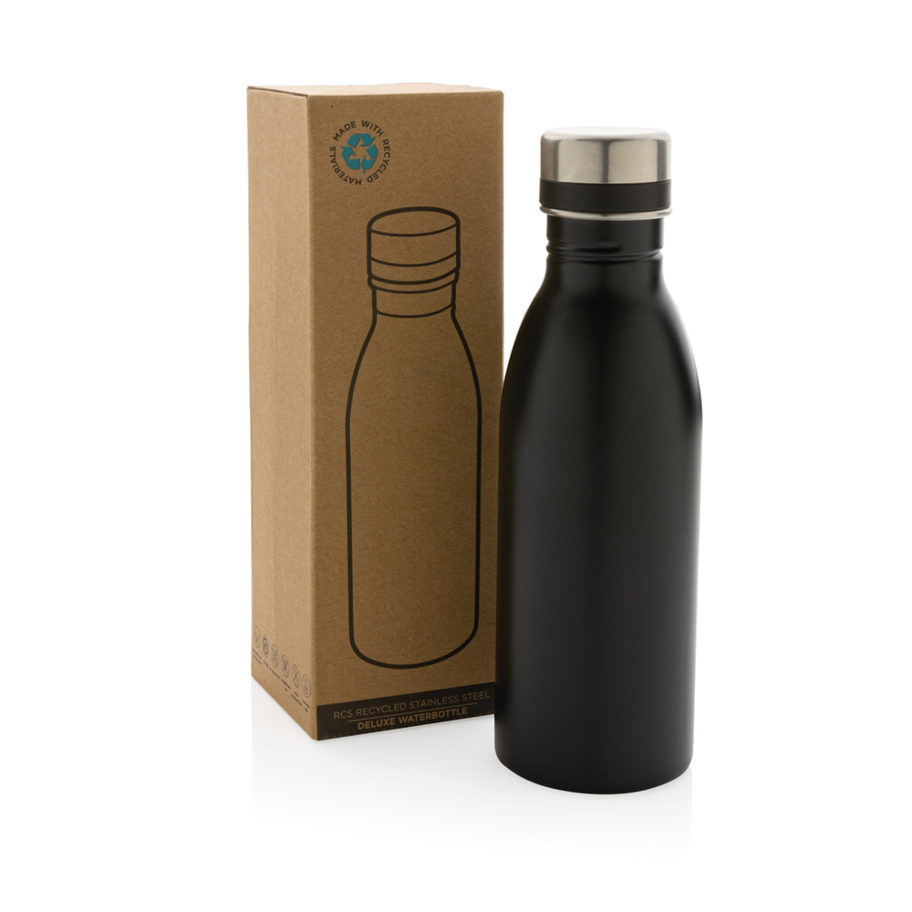 RCS gerecycled roestvrijstalen luxe waterfles