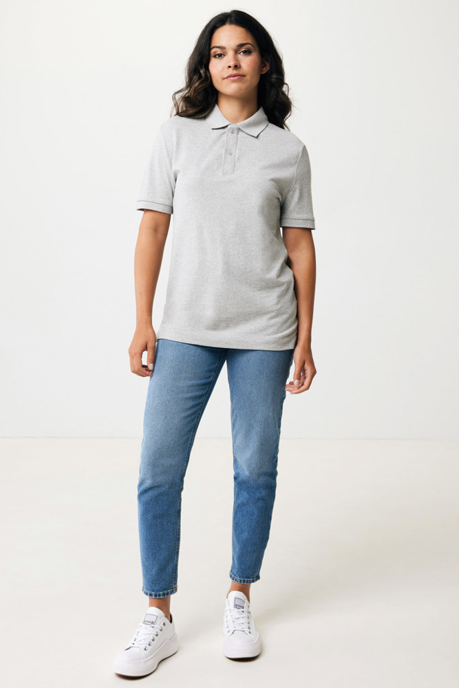 IQONIQ Yosemite gerecycled katoen pique polo