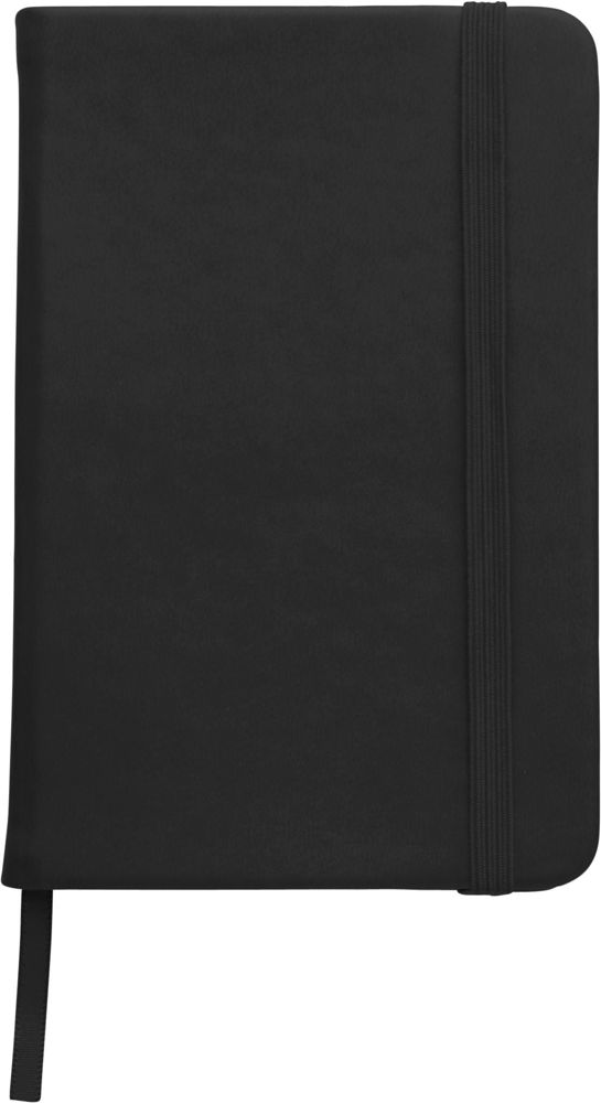 PU notitieboek Brigitta - voor bedrijven en relatiegeschenken - Zwart
