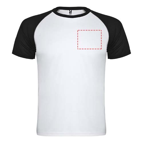 Indianapolis 140 g/m² sportshirt met korte mouwen voor kinderen