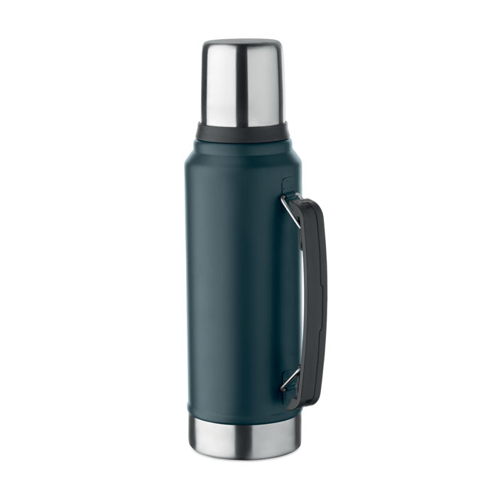 NYIMA - Dubbelwandige fles 1L - kopen of bedrukken - Marineblauw