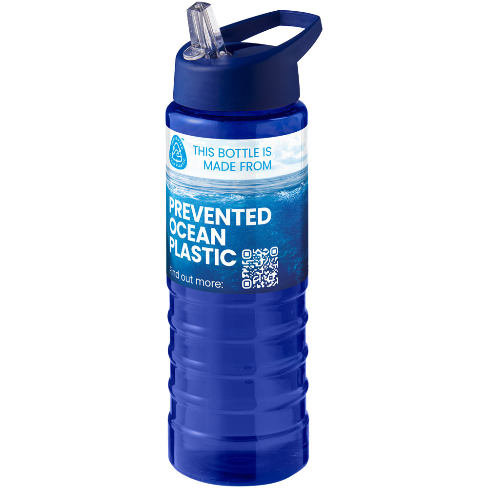H2O Active® Eco Treble 750 ml drinkfles met tuitdeksel 
