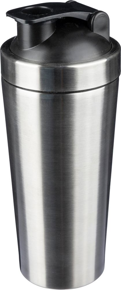 Gerecycled roestvrijstalen enkelwandige shaker (750 ml) Orla - met logo of onbedrukt bestellen - Zilver