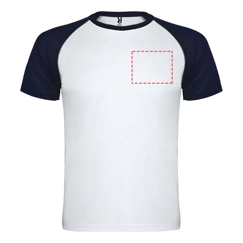 Indianapolis 140 g/m² sportshirt met korte mouwen voor kinderen