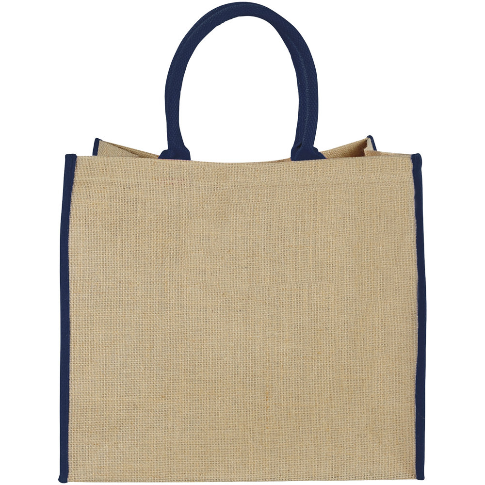 Harry jute draagtas met gekleurde accenten 25L