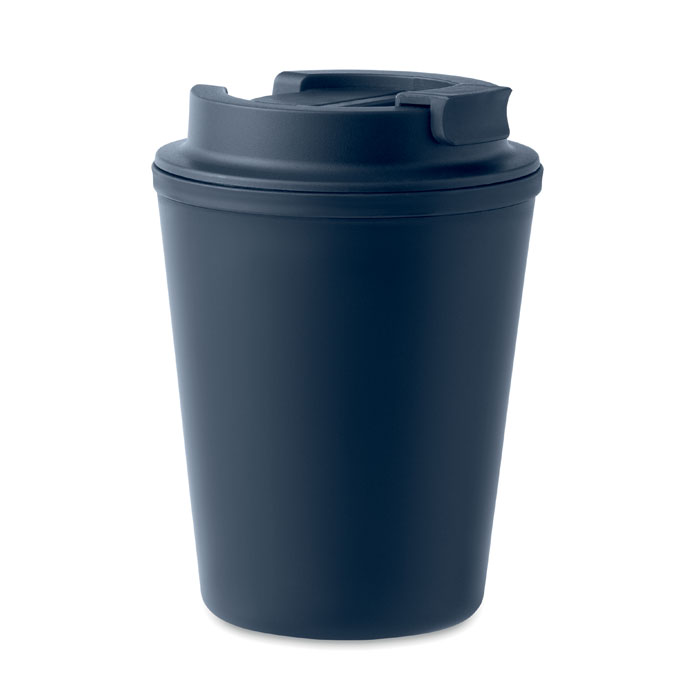 TRIDUS - PP beker 300 ml - met logo of onbedrukt bestellen - Marineblauw
