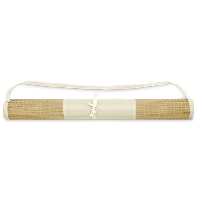 RAFIA - Strandmat van natuurlijk stro - voor bedrijven en relatiegeschenken - beige