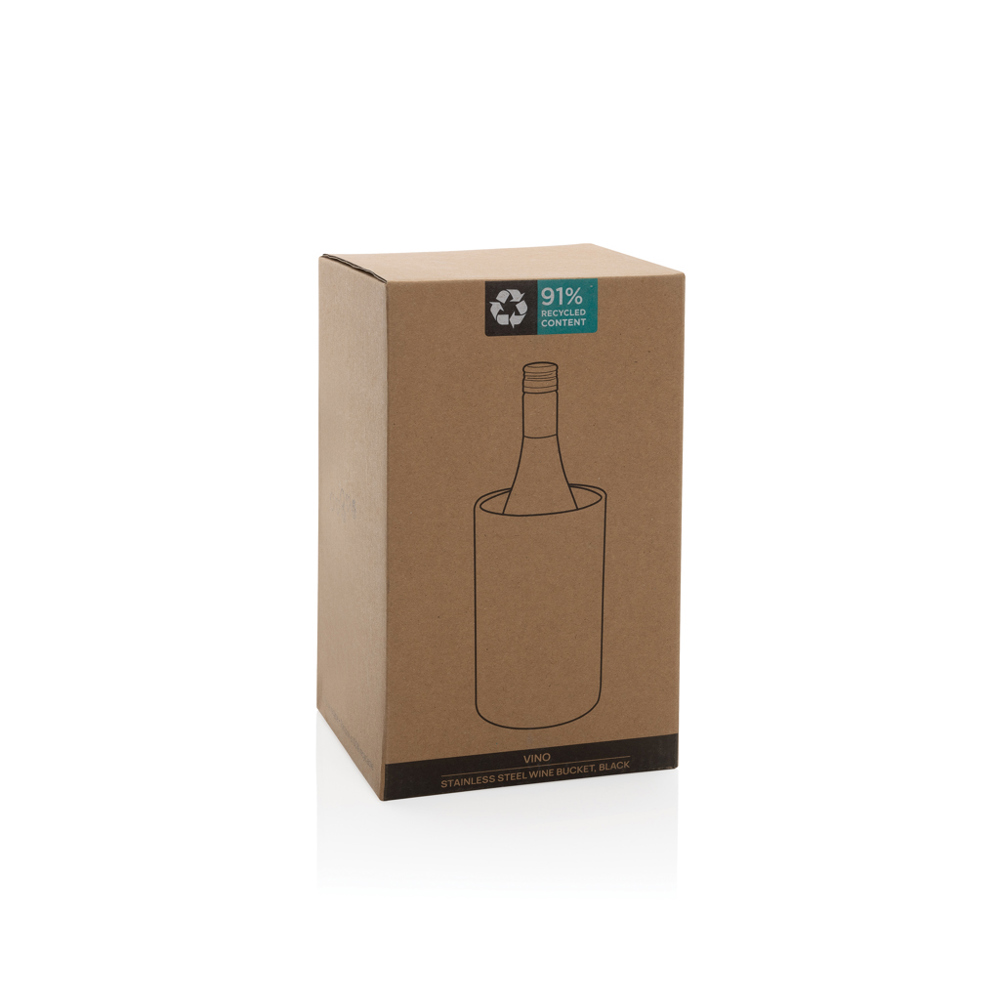 Vino RCS-gecertificeerde gerecyclede rvs wijnkoeler