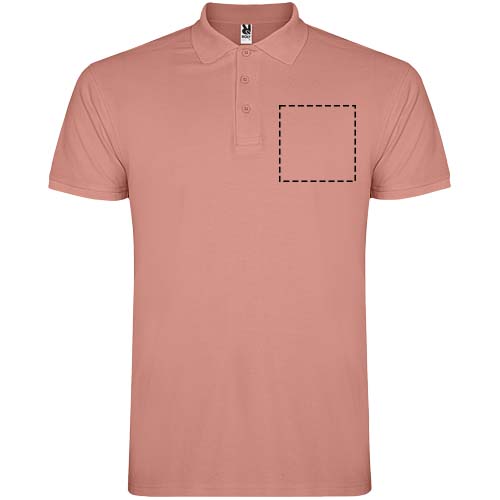 Star 200 g/m² herenpolo met korte mouwen