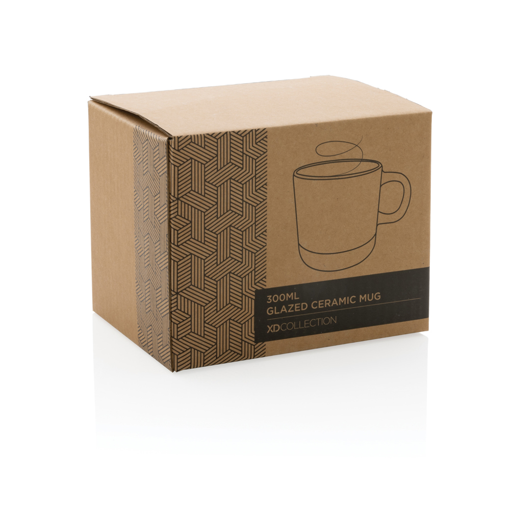 Geglazuurde keramische mok 360 ml