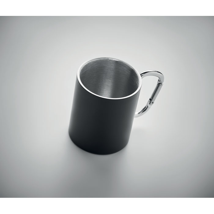TRUMBA - Metalen mok dubbelwandig 300ml