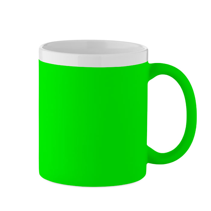 MUGIVA - Keramische mok 300ml - kopen of bedrukken - Neon Groen