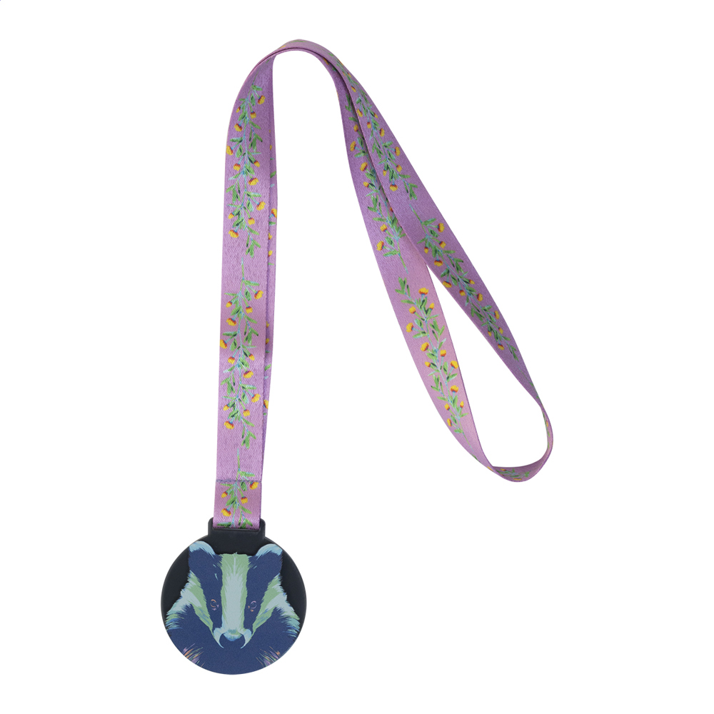 Subdal Colour - custom made medaille - bedrukt of onbedrukt verkrijgbaar - transparant zwart