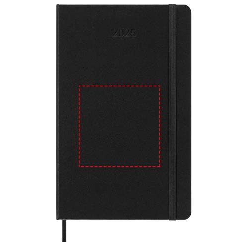 Moleskine dag-agenda voor 12 maanden met harde kaft