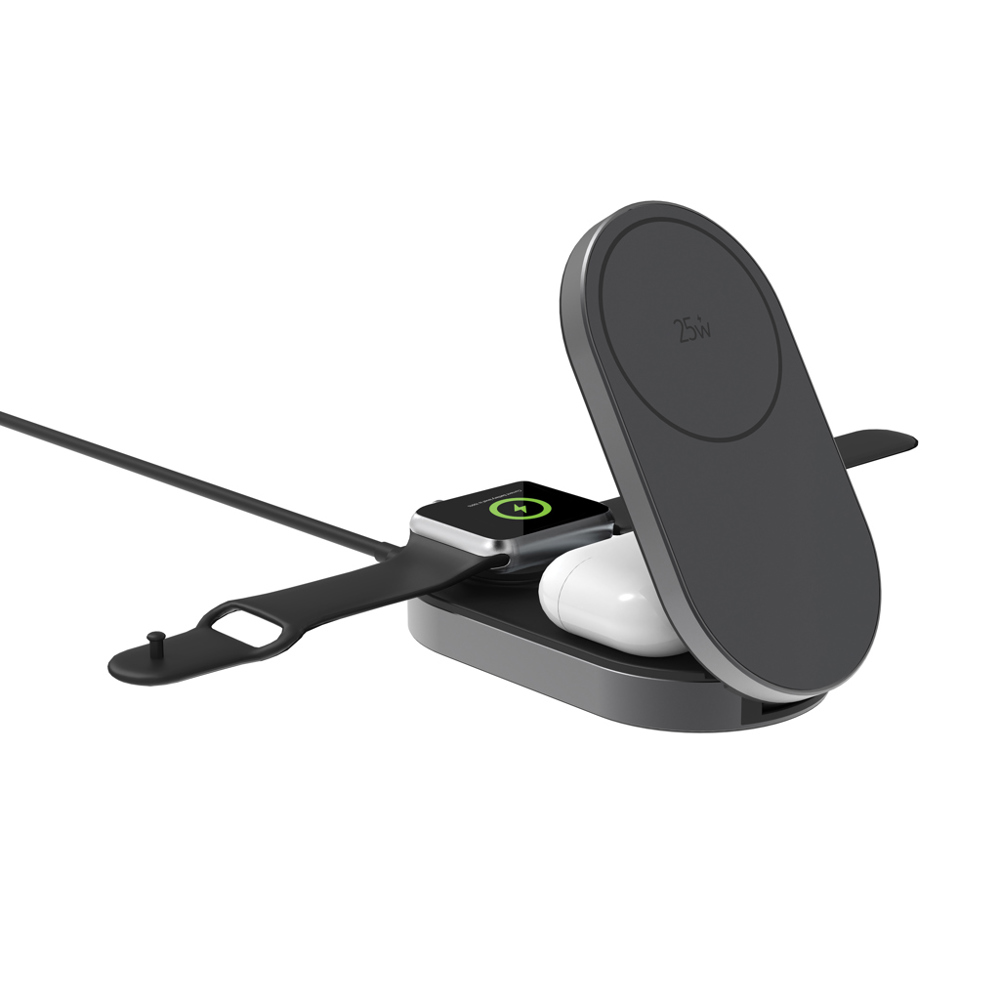 Quantum ultra-fast 3-in-1 25W vouwbare lader