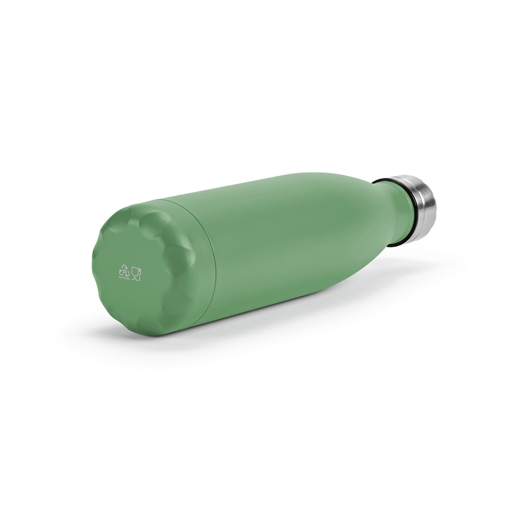 Mississippi 550 fles gerecycled roestvrij staal 535 ml - Pastel groen