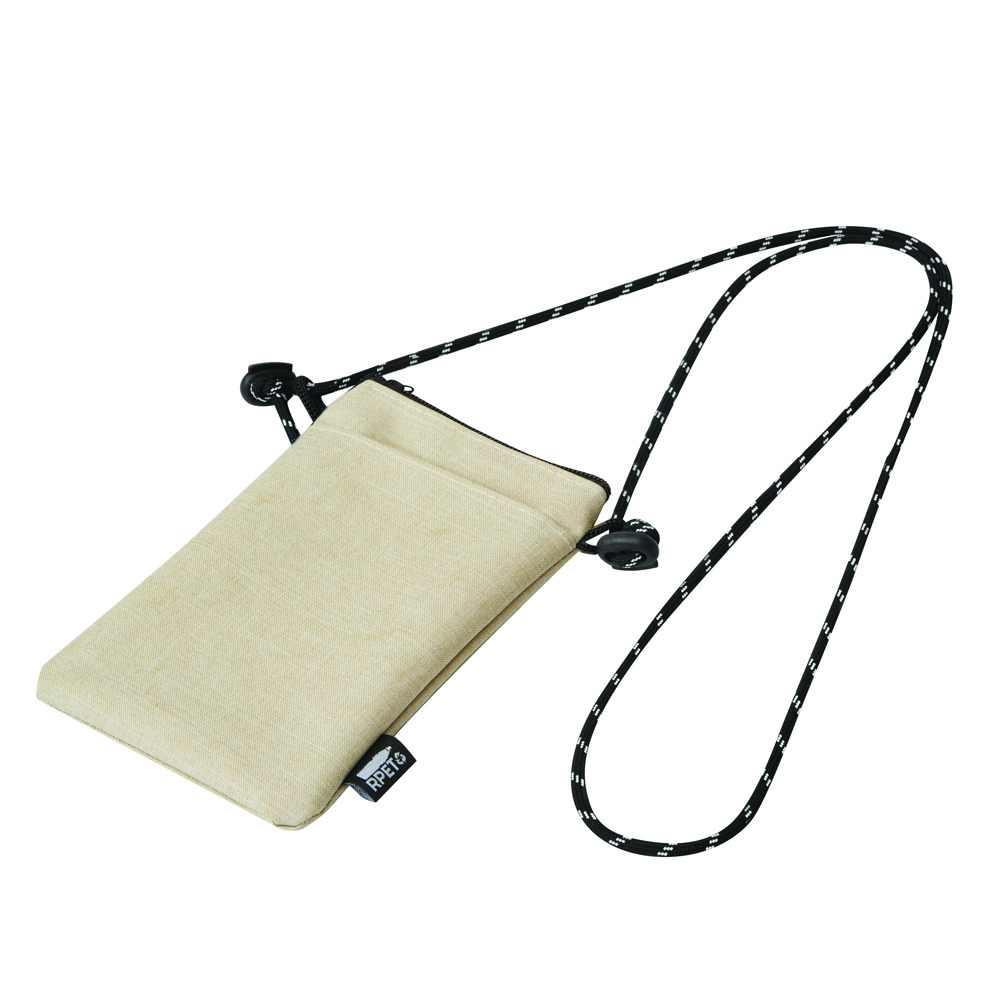 URBAN - Smartphone-schoudertasje - met logo of onbedrukt bestellen - beige