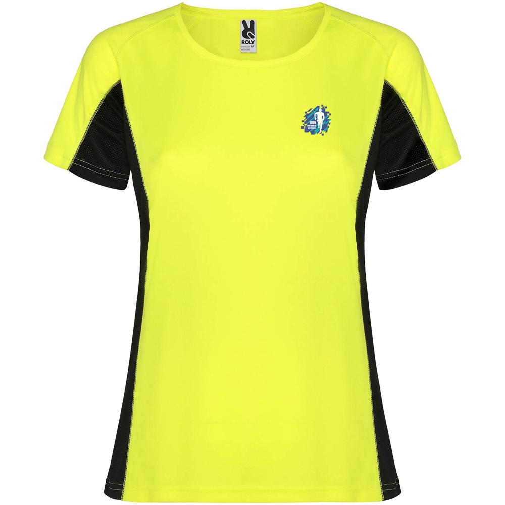 Shanghai 140 g/m² sportshirt met korte mouwen voor dames