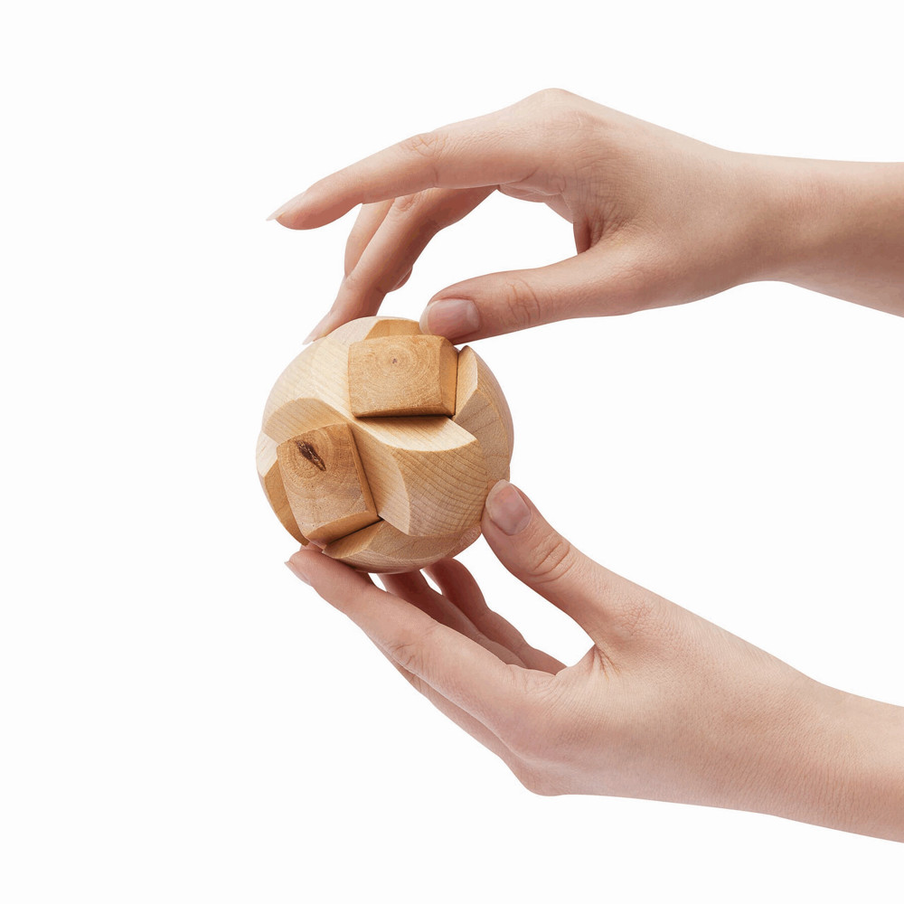 ROUND DEXTERITY - Puzzlebal - bedrukt of onbedrukt verkrijgbaar