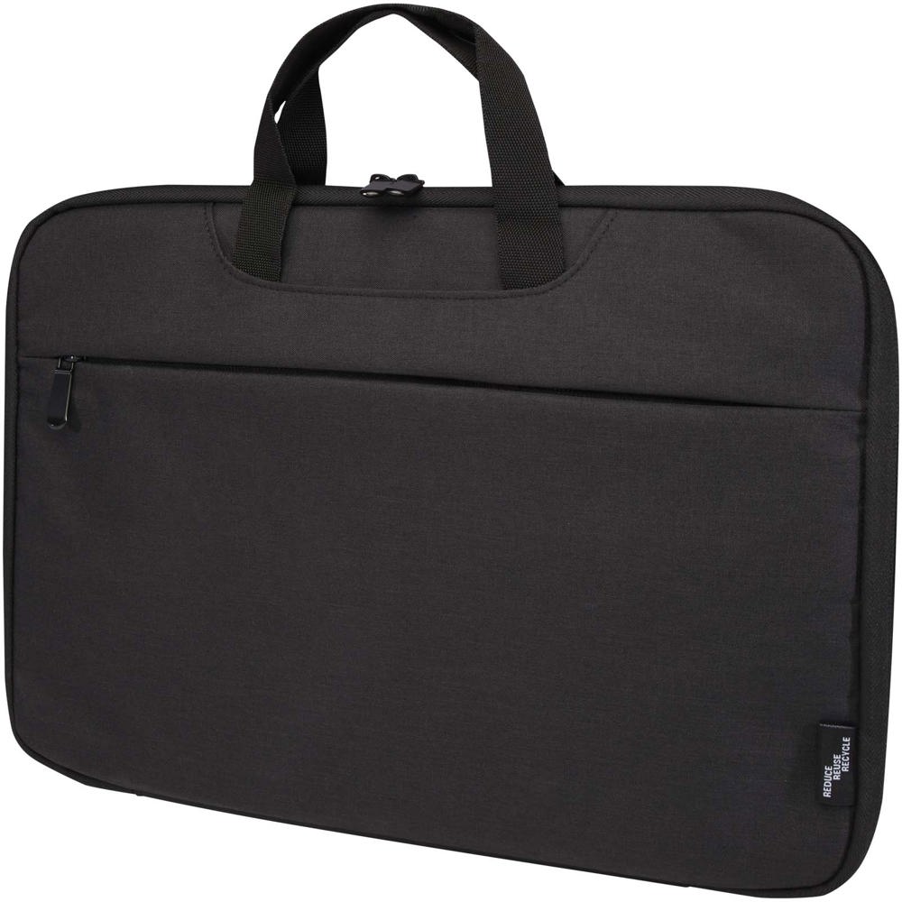Libra 14” 2-in-1 GRS gerecycleerde laptophoes 3L - kopen of bedrukken - Gemêleerd houtskool