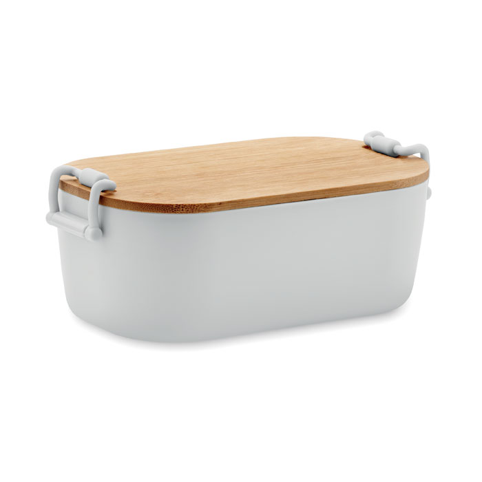 LEKKER - PP lunchbox 700ml - bedrukt of onbedrukt verkrijgbaar - Wit