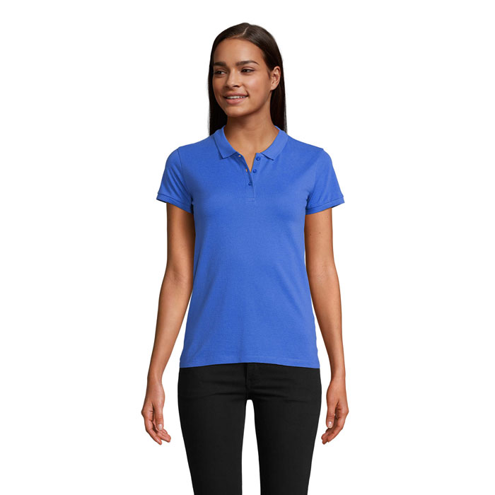 PLANET WOMEN - PLANET DAMES Polo 170g - met logo of onbedrukt bestellen - Koningsblauw