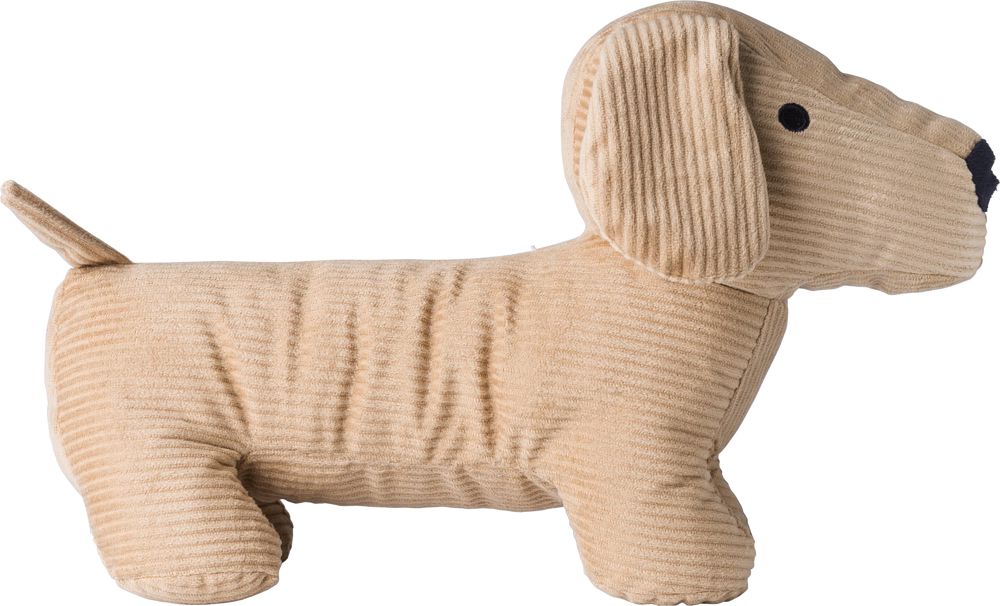Pluche knuffelhond Liza - kopen of bedrukken - Bruin