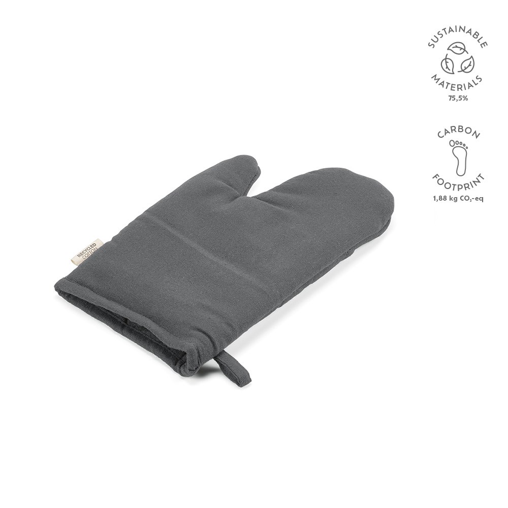 Titiaan Keukenhandschoen Gerecycled Katoen 220 gsm - kopen of bedrukken - grijs